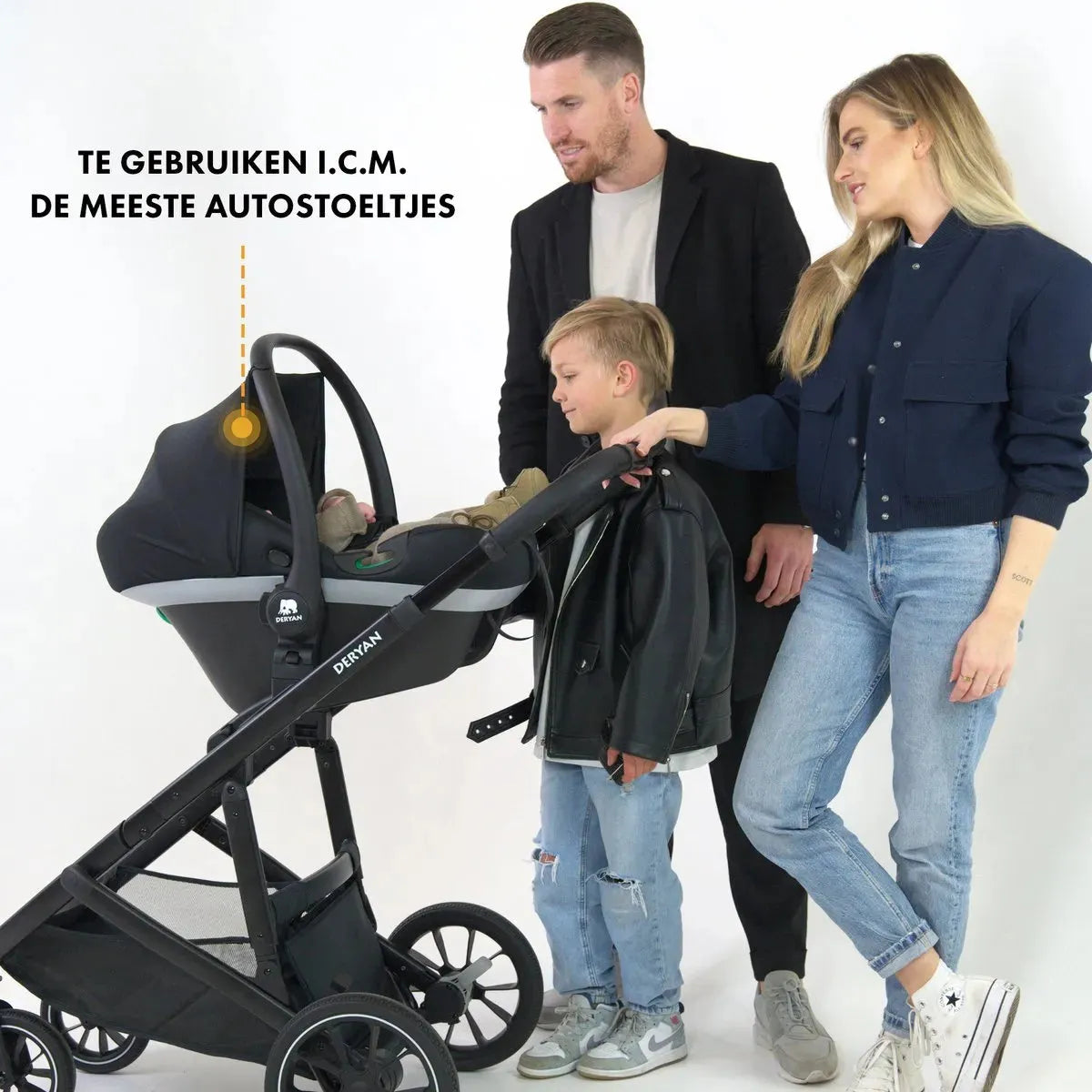 Deryan Adaptador de cadeira auto Evy para Maxi Cosi /Cybex/Nuna