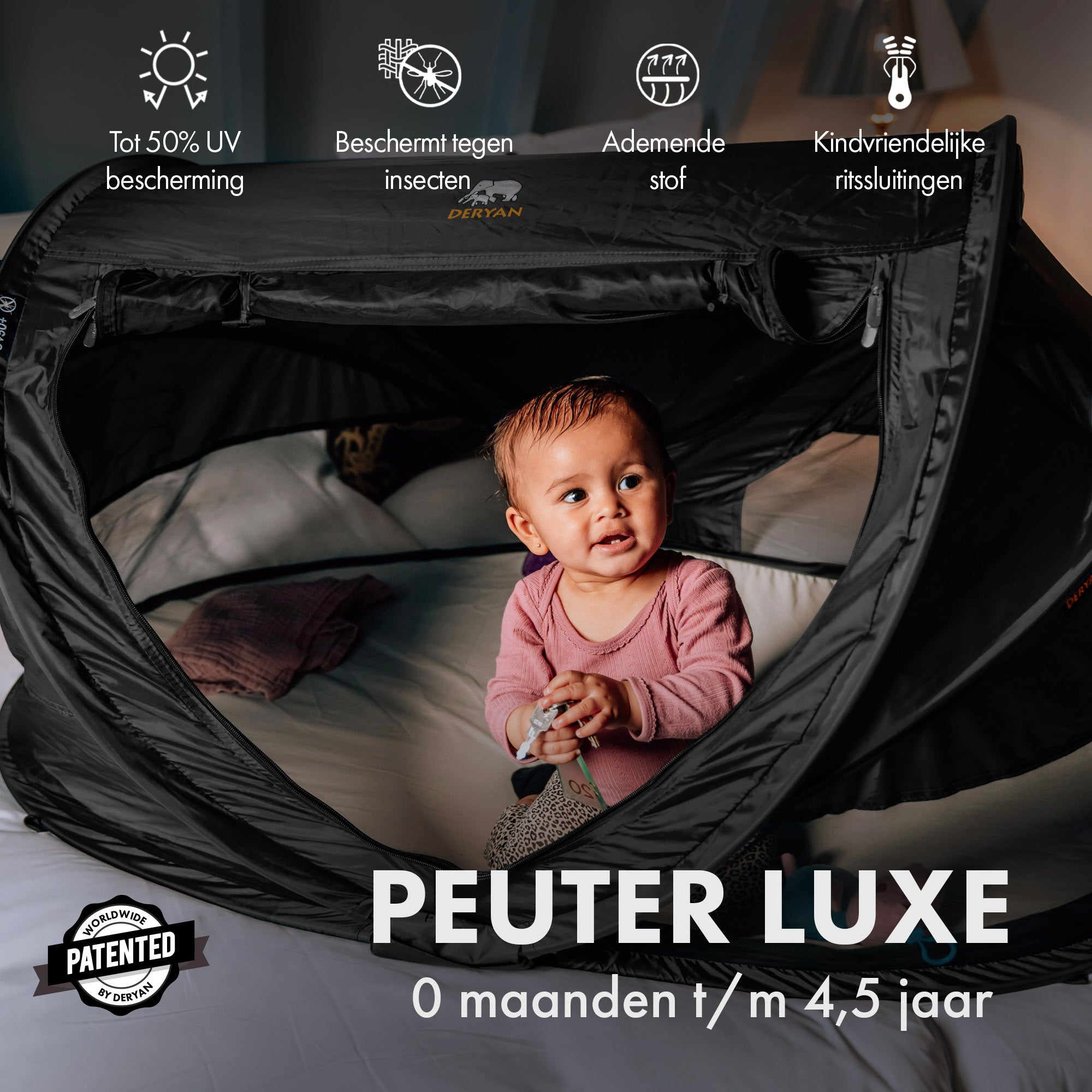 <tc>Peuter Luxe</tc> Schwarz