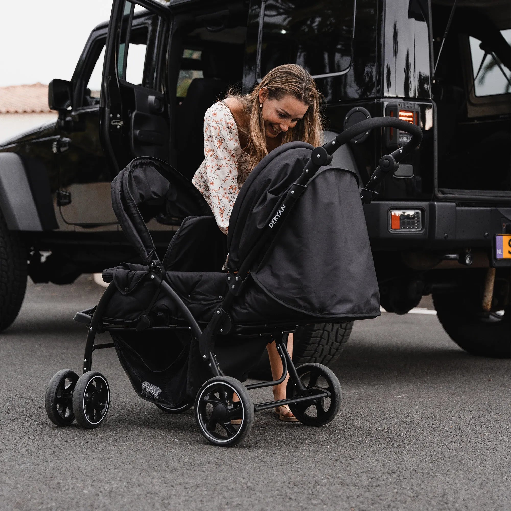 Elena duo buggy preto