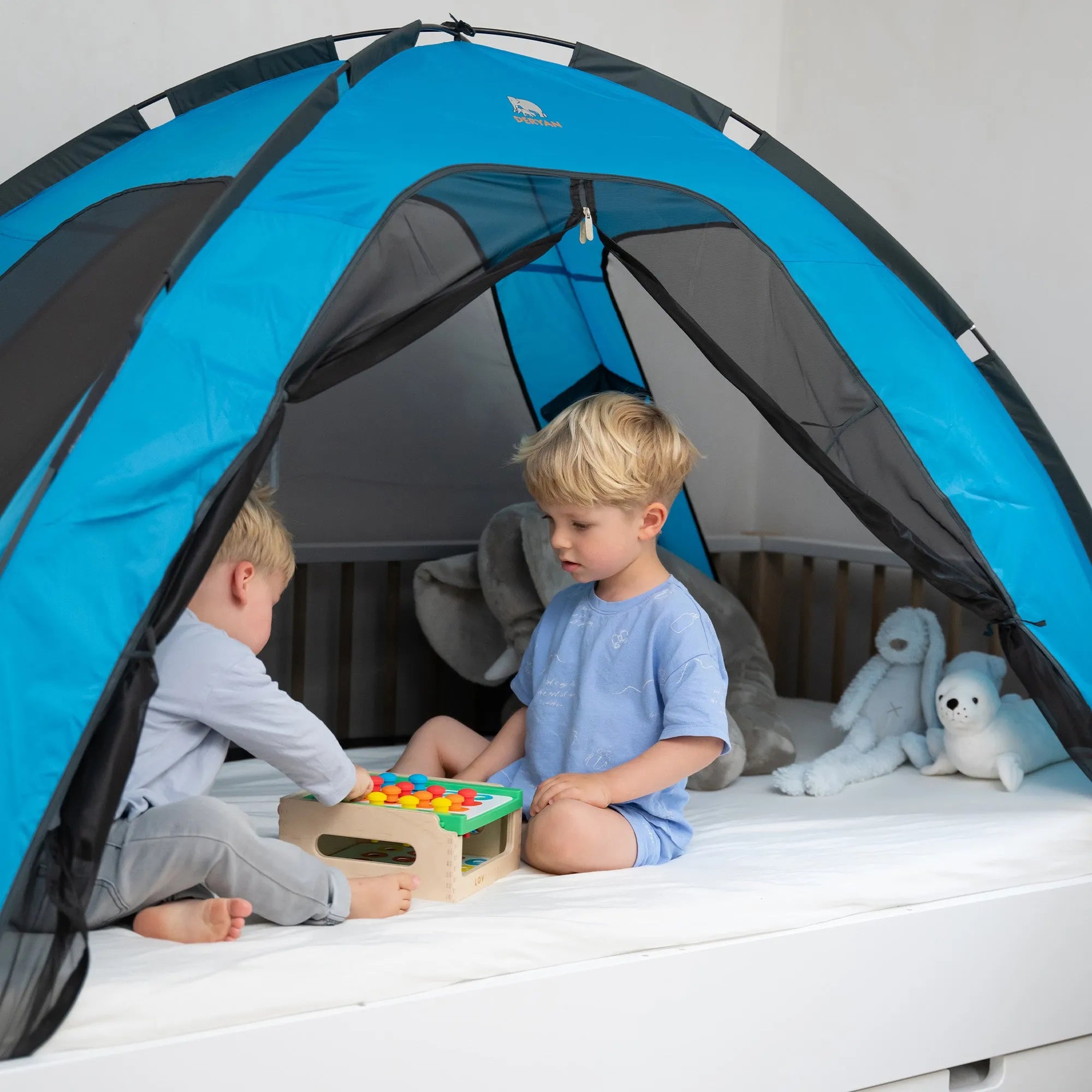 Tenda cama Azul 200x90 cm