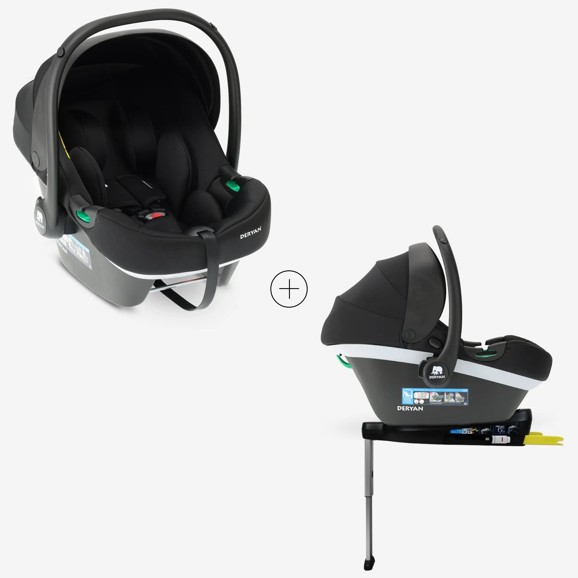 Cadeira auto i-Size com base Isofix iBase