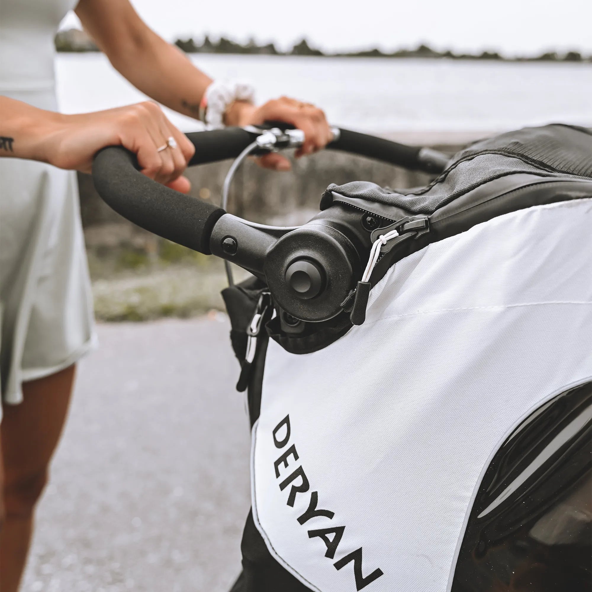 Reboque para bicicletas - Carrinho de bebé - Carrinho de bebé para jogging