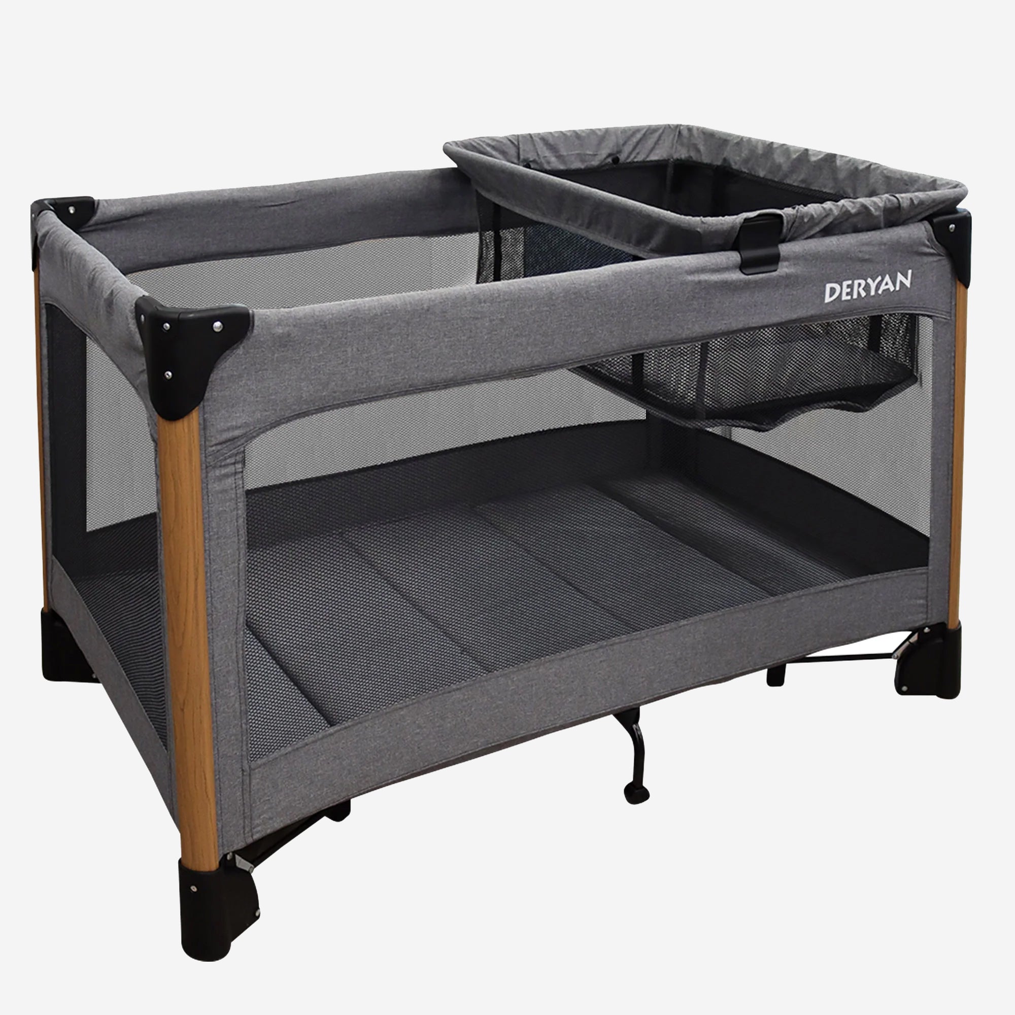 Cama de campismo Fastfold cinzenta