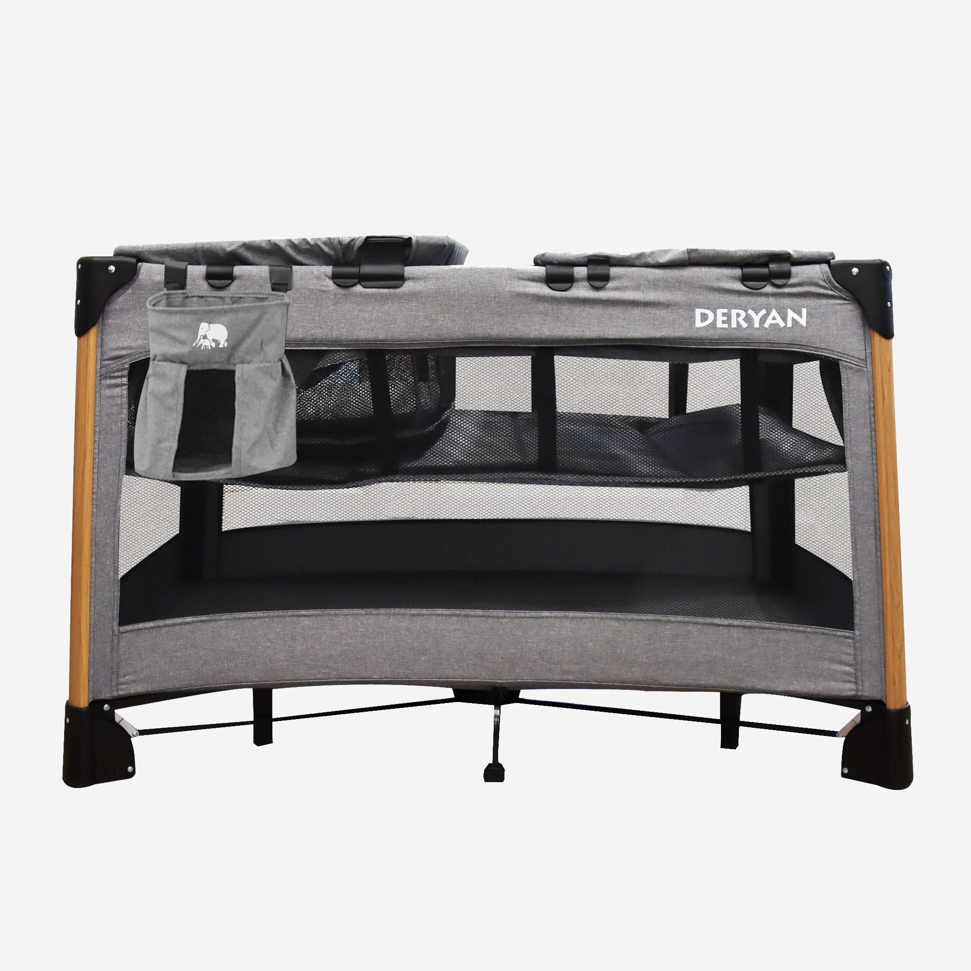 Cama de campismo Fastfold cinzenta