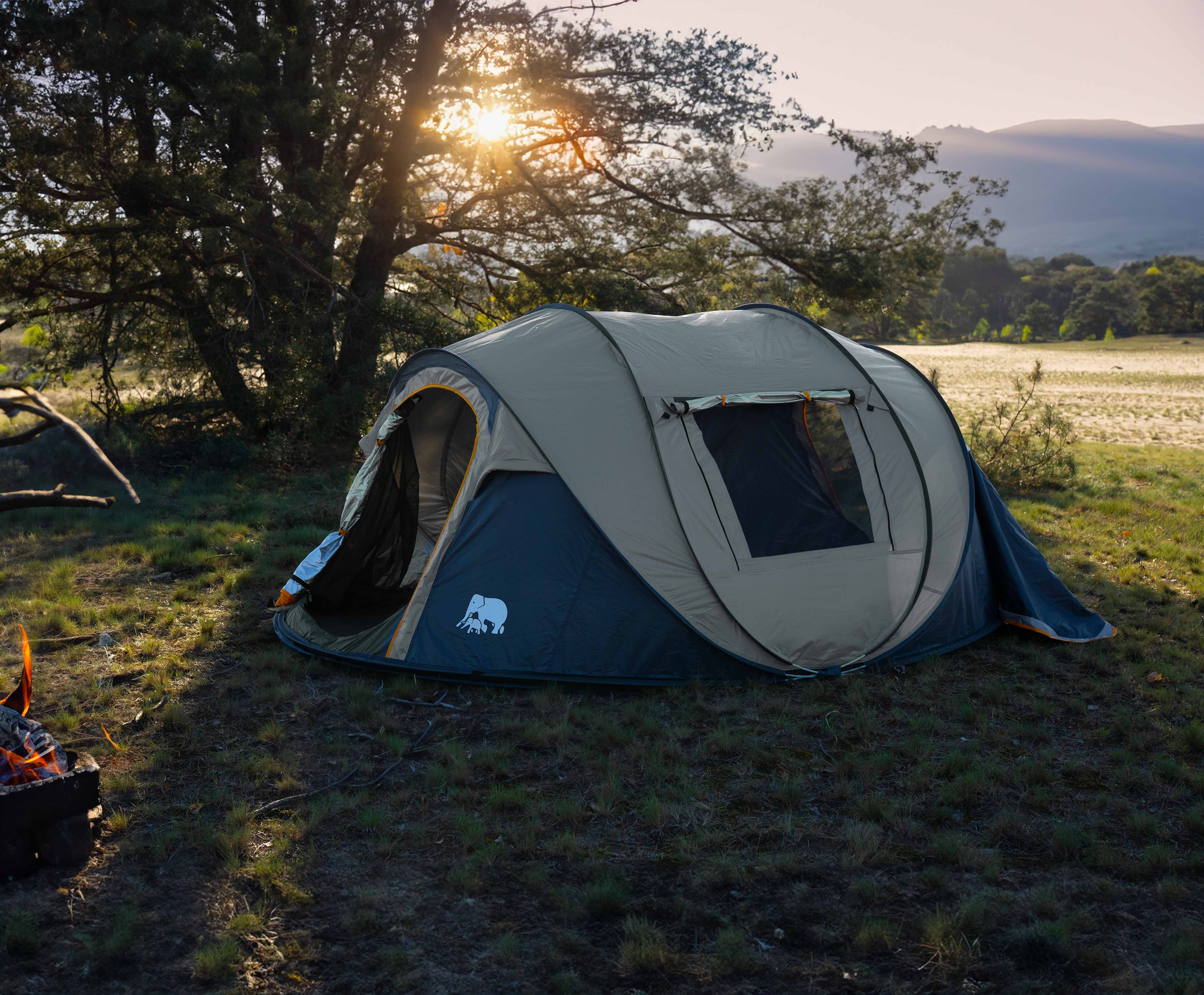 Tenda Pop Up - Coluna de Água 8000MM - Areia