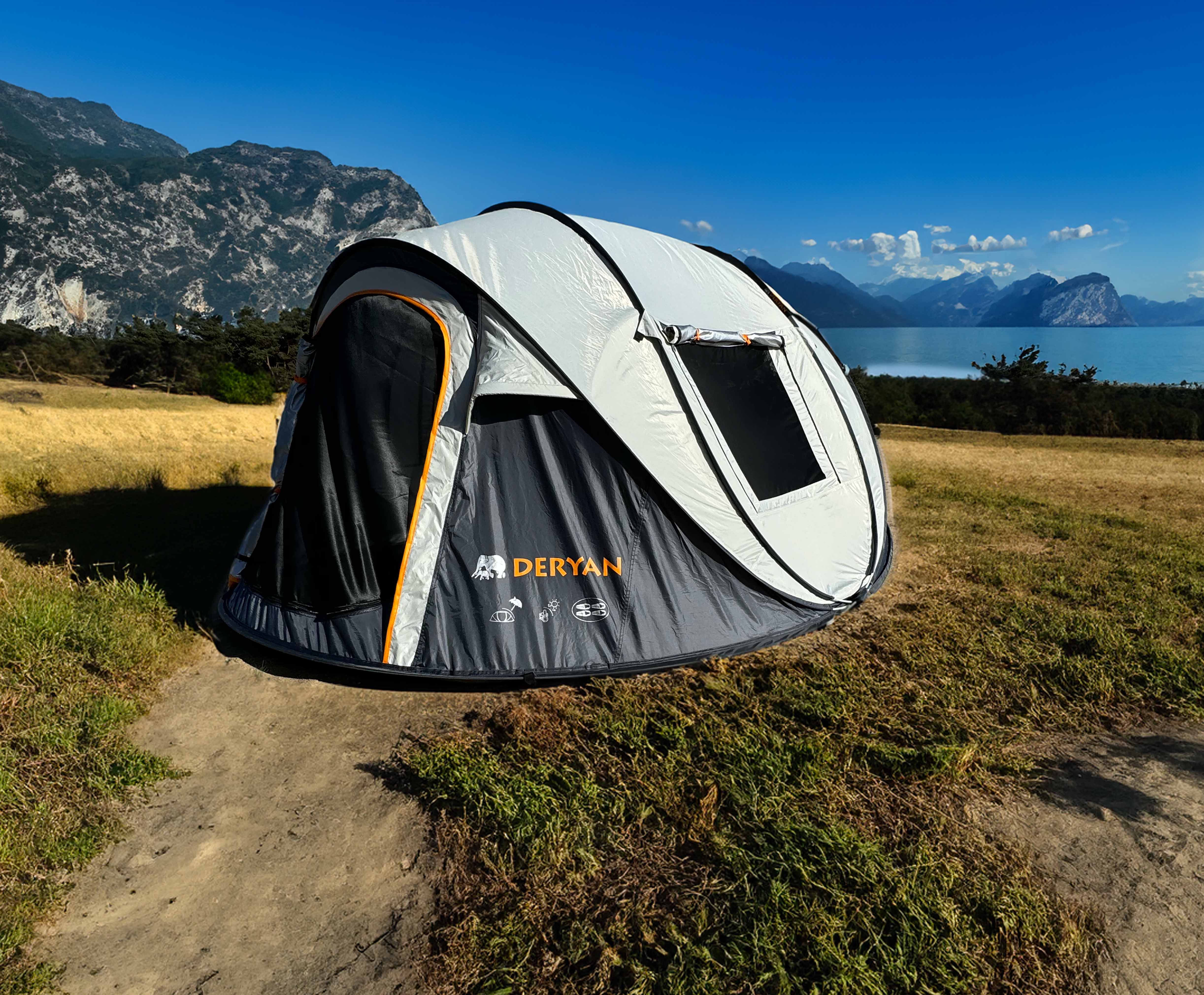 Tenda Pop Up - 2000MM Coluna de Água - Creme