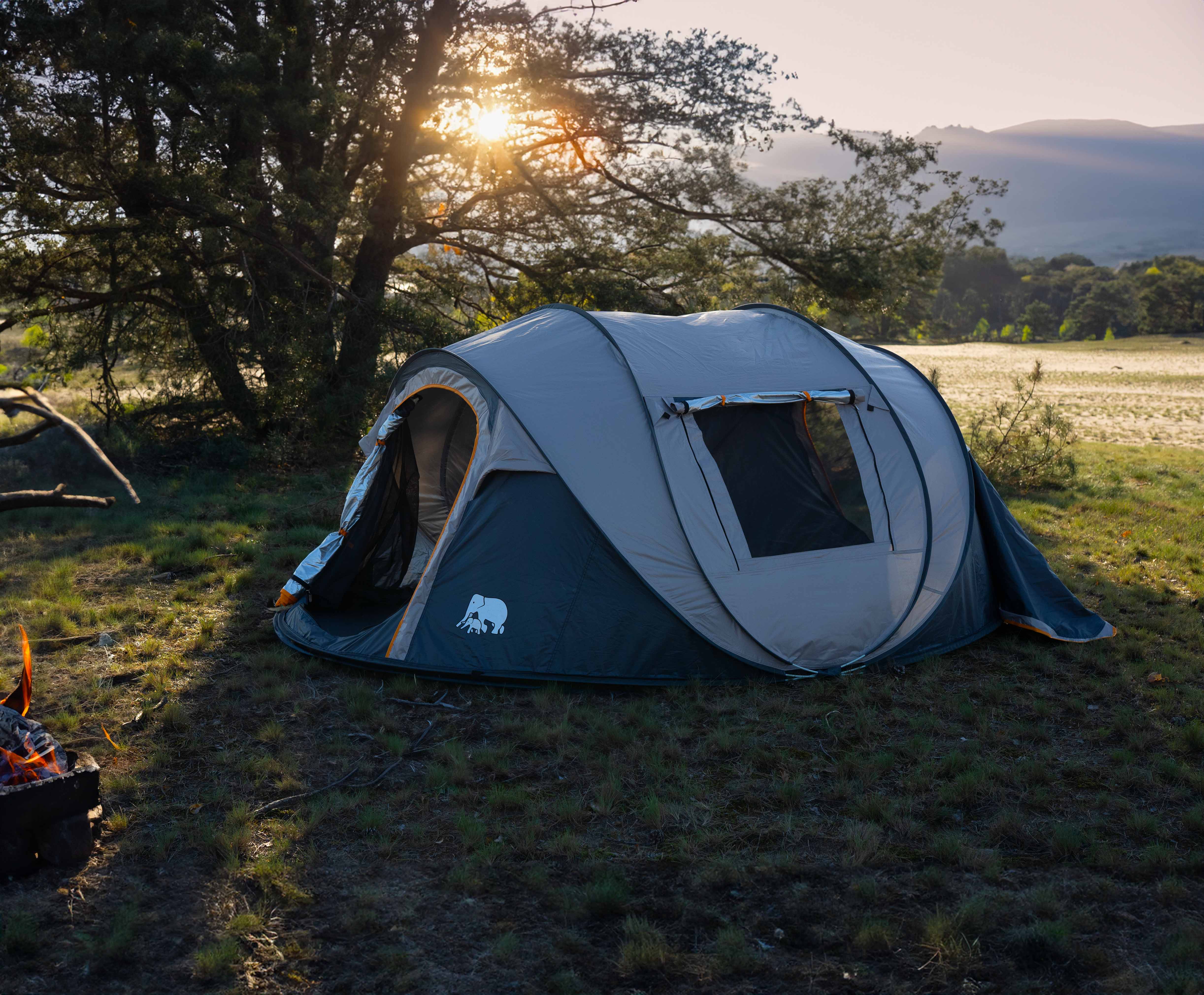 Tenda Pop Up - 2000MM Coluna de Água - Creme