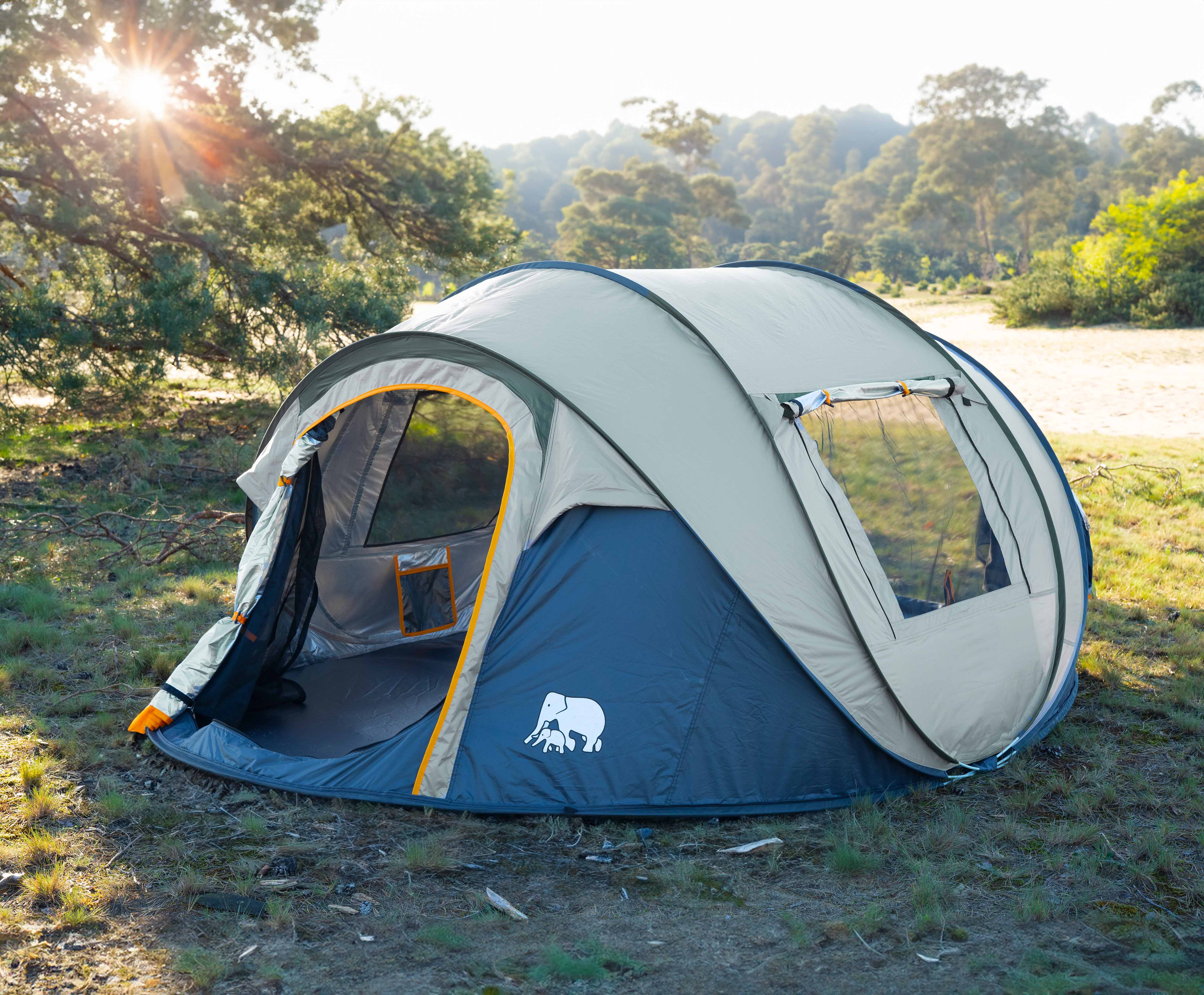 Tenda Pop Up - Coluna de Água 8000MM - Areia