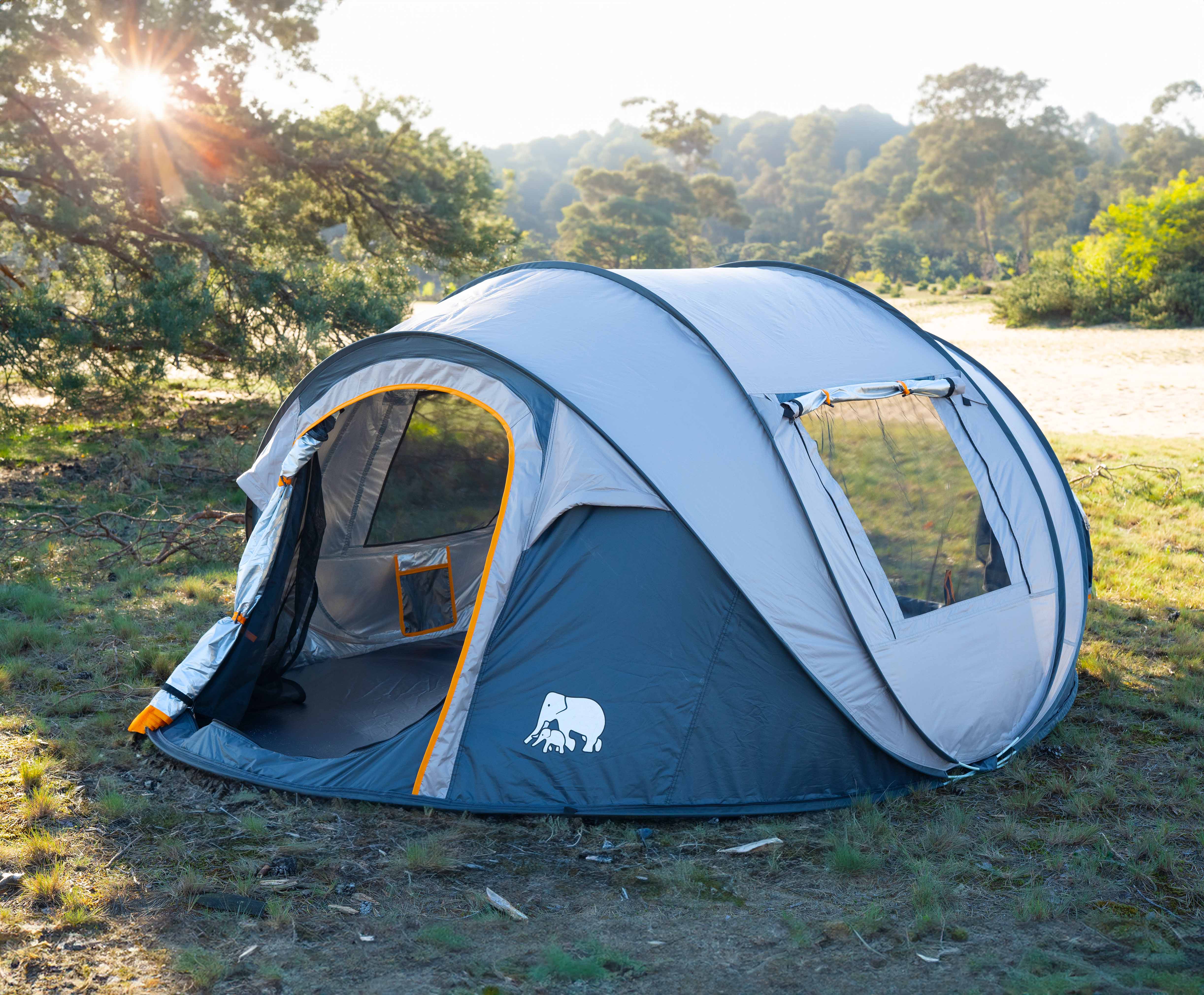 Tenda Pop Up - 2000MM Coluna de Água - Creme