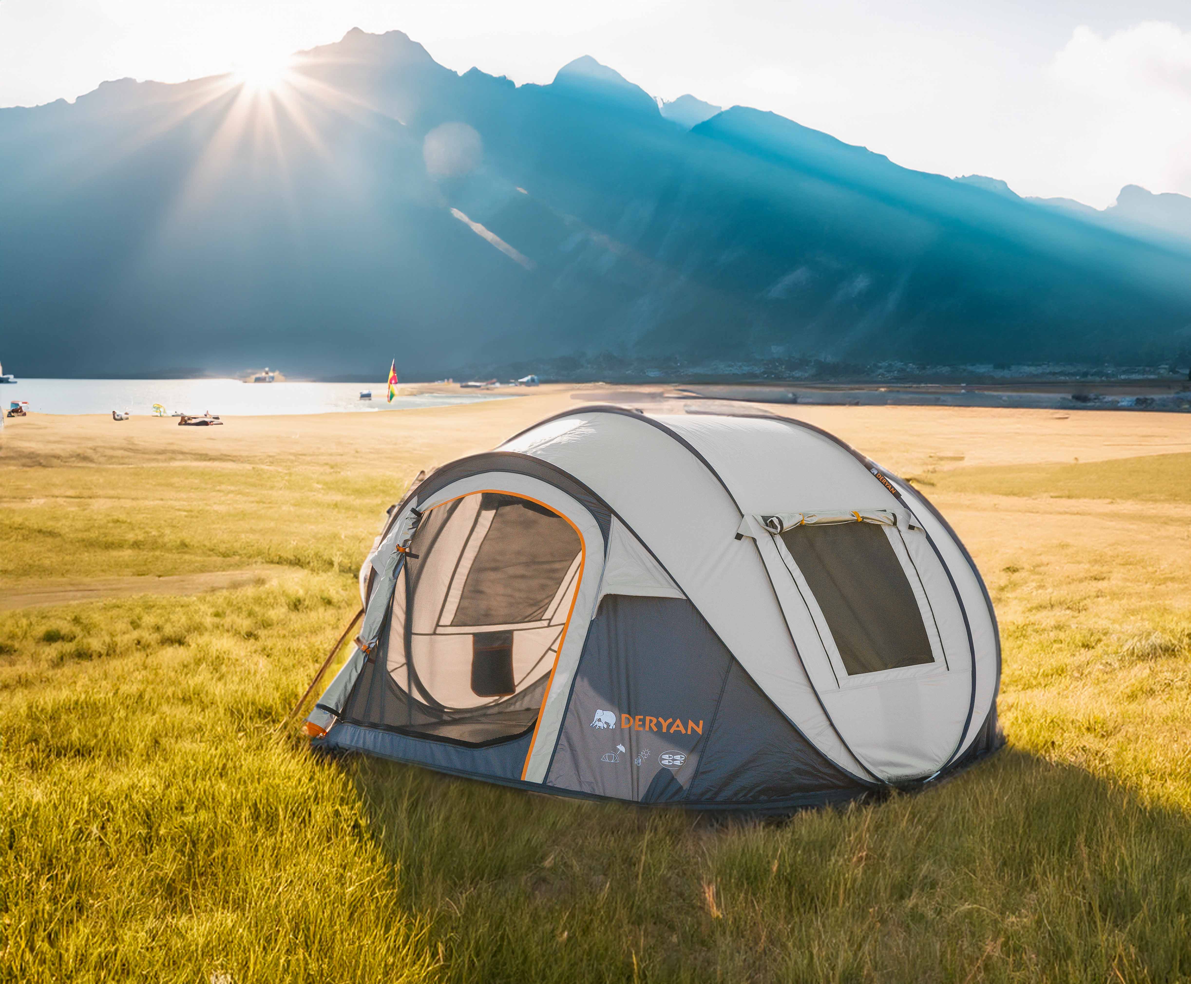 Tenda Pop Up - 8000MM coluna de água - Areia