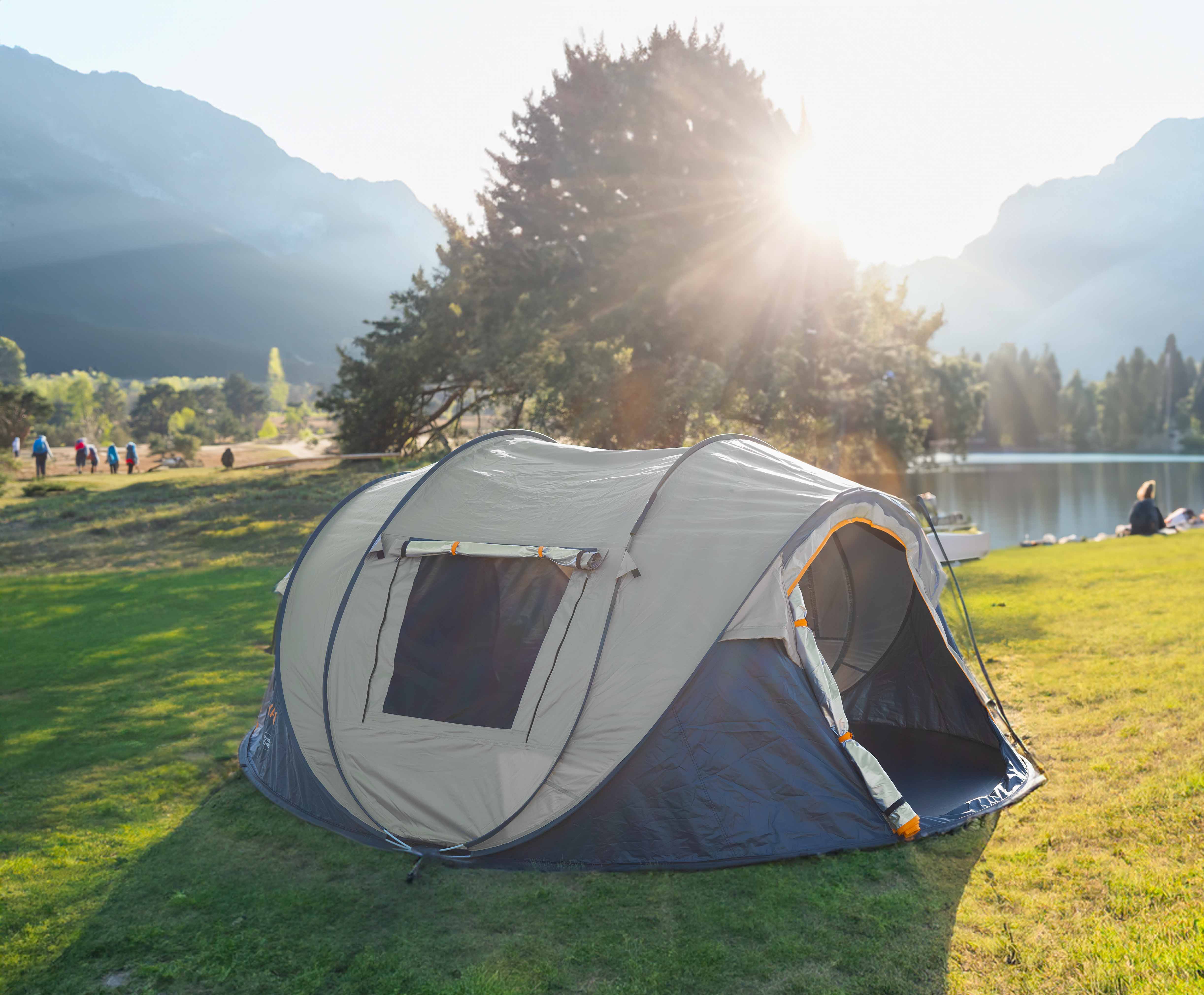 Tenda Pop Up - Coluna de Água 8000MM - Areia