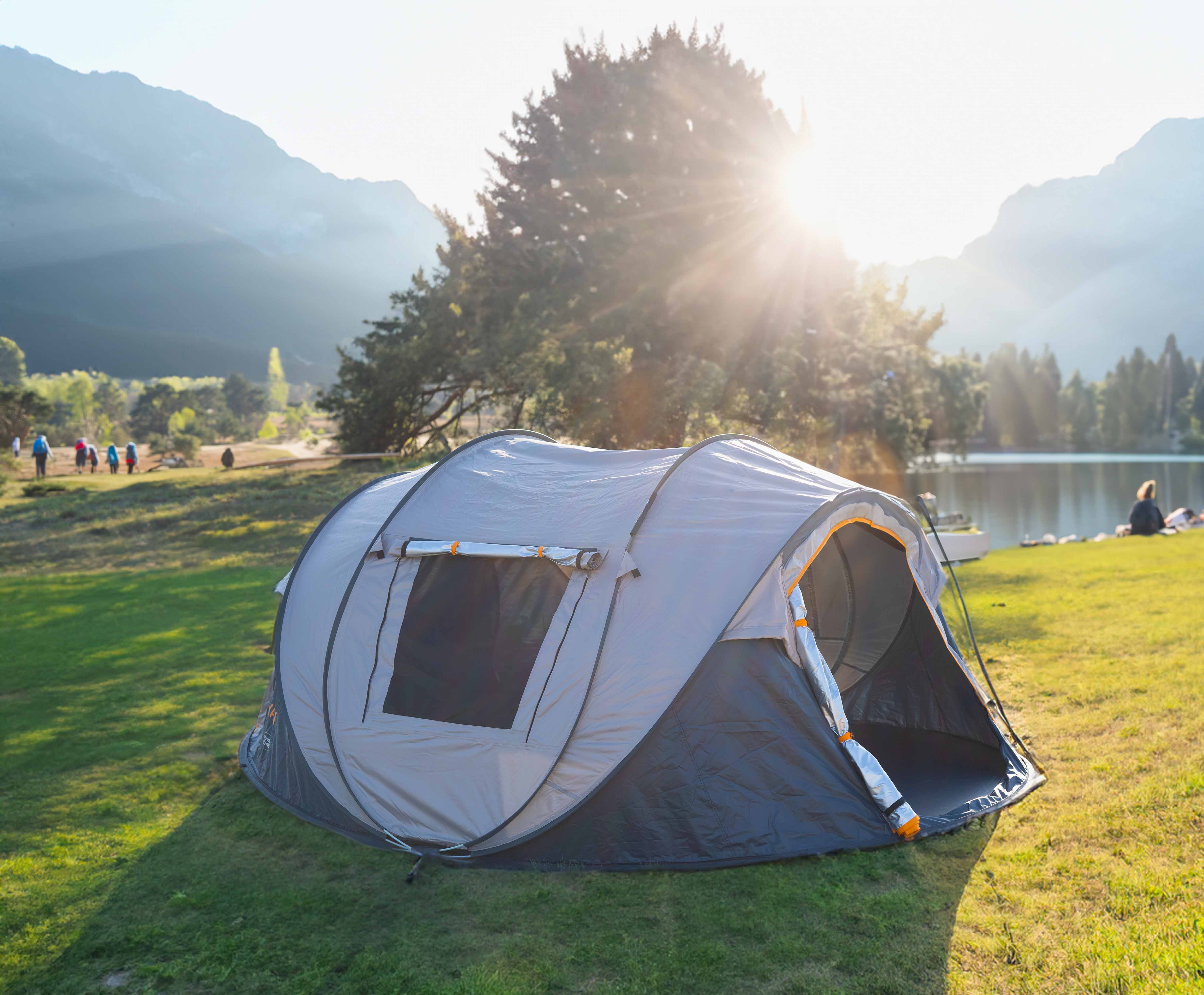 Tenda Pop Up - 2000MM Coluna de Água - Creme