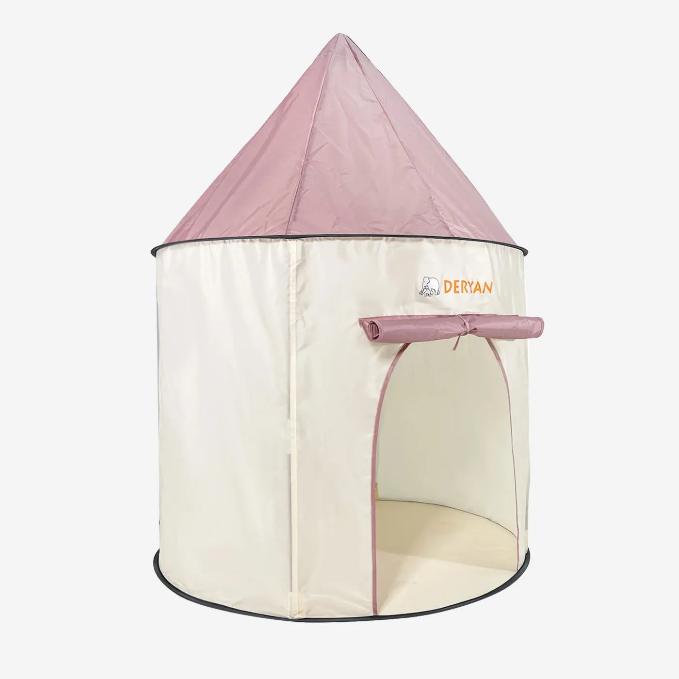 Tenda de brincar cor-de-rosa