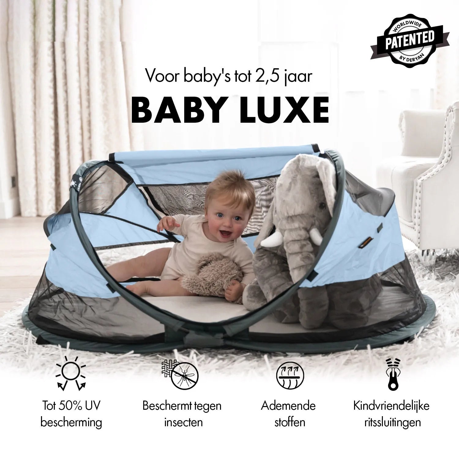 <tc>Baby Luxe</tc> Blå